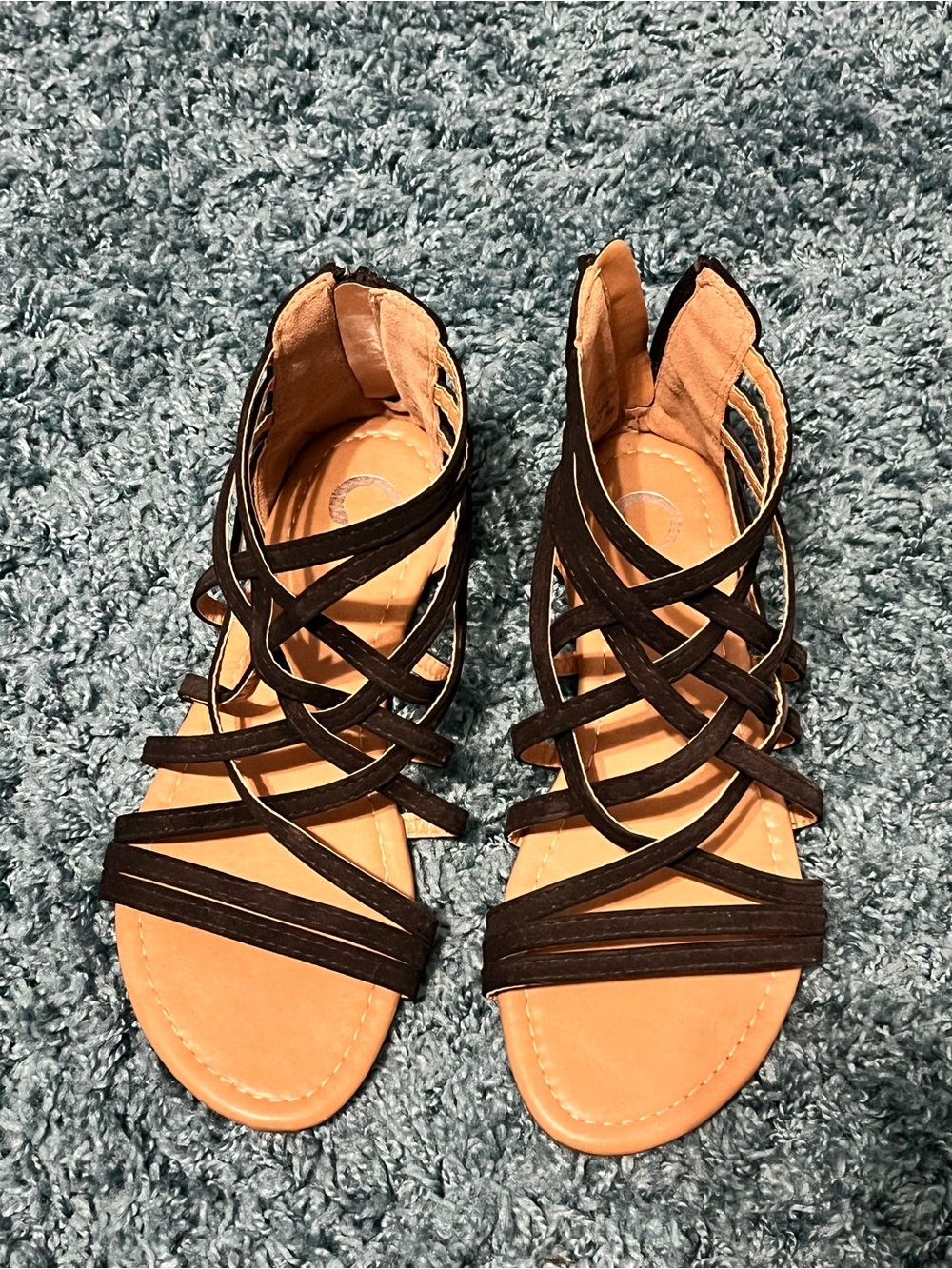 Strappy Black Women's Gladiator Sandals